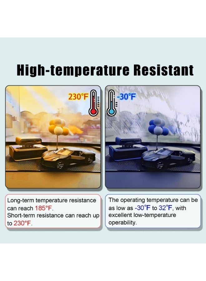 OSHIMA 20 Sets Heavy Duty Hook and Loop Strips, Velcro Tape, No Residue, Heat and Cold Resistant, Suitable for Car Floor Mats, Home, and Office (25 * 70 mm) - Image 5